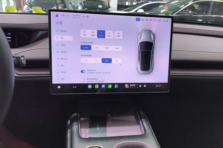 Used Xiaomi Auto SU7 2024 Rear-Drive Long-Range Intelligent Driving Version Audio And AC Panel