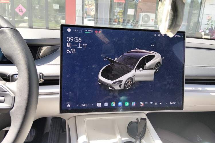 Used Xiaomi Auto SU7 2024 Rear-Drive Long-Range Intelligent Driving Version Audio And AC Panel
