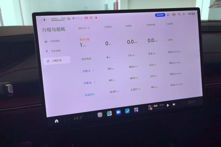 Used Xiaomi Auto SU7 2024 Rear-Drive Long-Range Intelligent Driving Version Audio And AC Panel