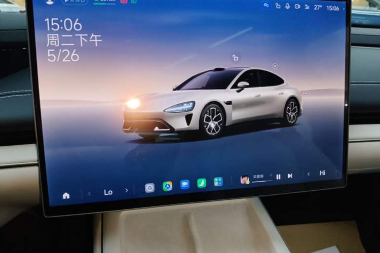 Used Xiaomi Auto SU7 2024 Rear-Drive Ultra-Long Range Advanced Pro-Level Intelligent Driving Version Audio And AC Panel