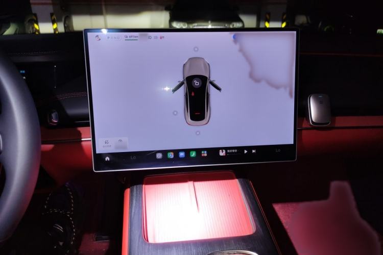 Used Xiaomi Auto SU7 2024 Rear-Drive Long-Range Intelligent Driving Version Audio And AC Panel