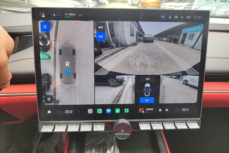 Used Xiaomi Auto SU7 2024 Rear-Drive Ultra-Long Range Advanced Pro-Level Intelligent Driving Version Audio And AC Panel