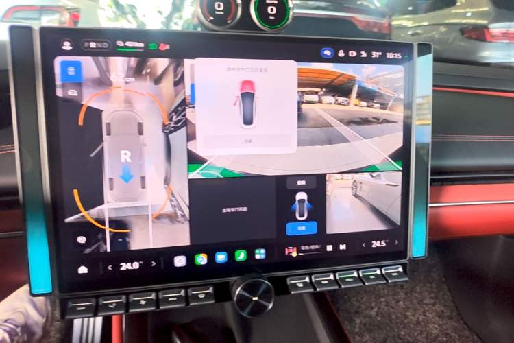 Used Xiaomi Auto SU7 2024 Rear-Drive Long-Range Intelligent Driving Version Audio And AC Panel