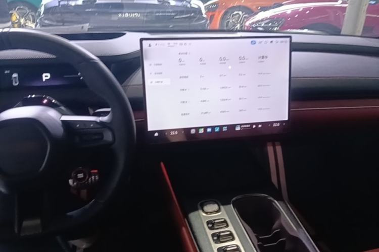 Used Xiaomi Auto SU7 2024 Four-Wheel Drive Ultra-Long Range Advanced Intelligent Driving Max Edition Center Console