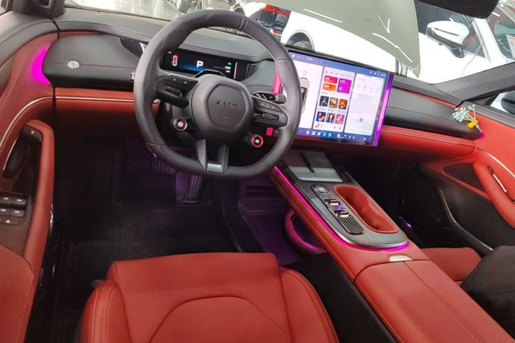 Used Xiaomi Auto SU7 2024 Rear-Drive Long-Range Intelligent Driving Version Center Console