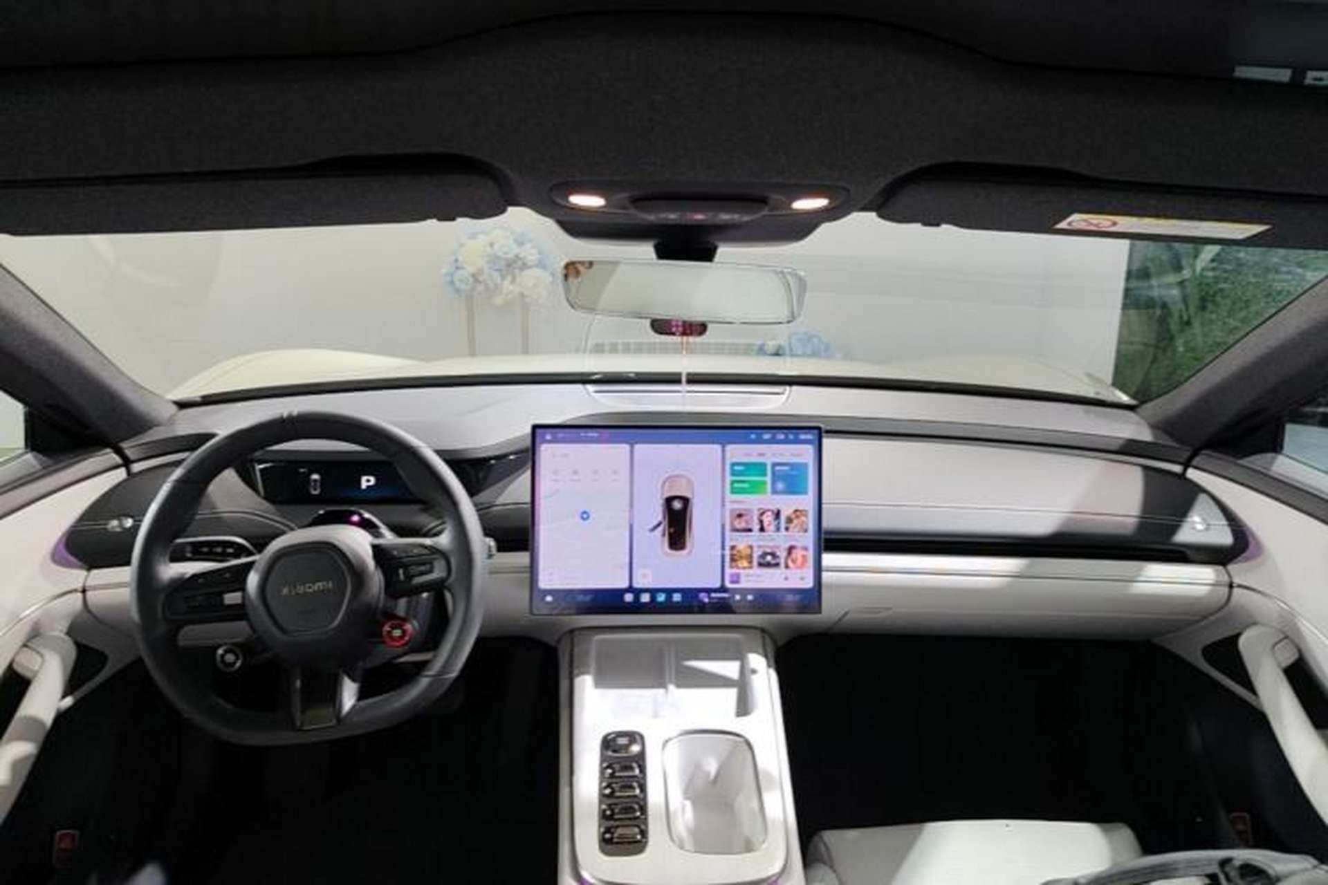 Used Xiaomi Auto SU7 2024 Rear-Drive Ultra-Long Range Advanced Pro-Level Intelligent Driving Version Center Console