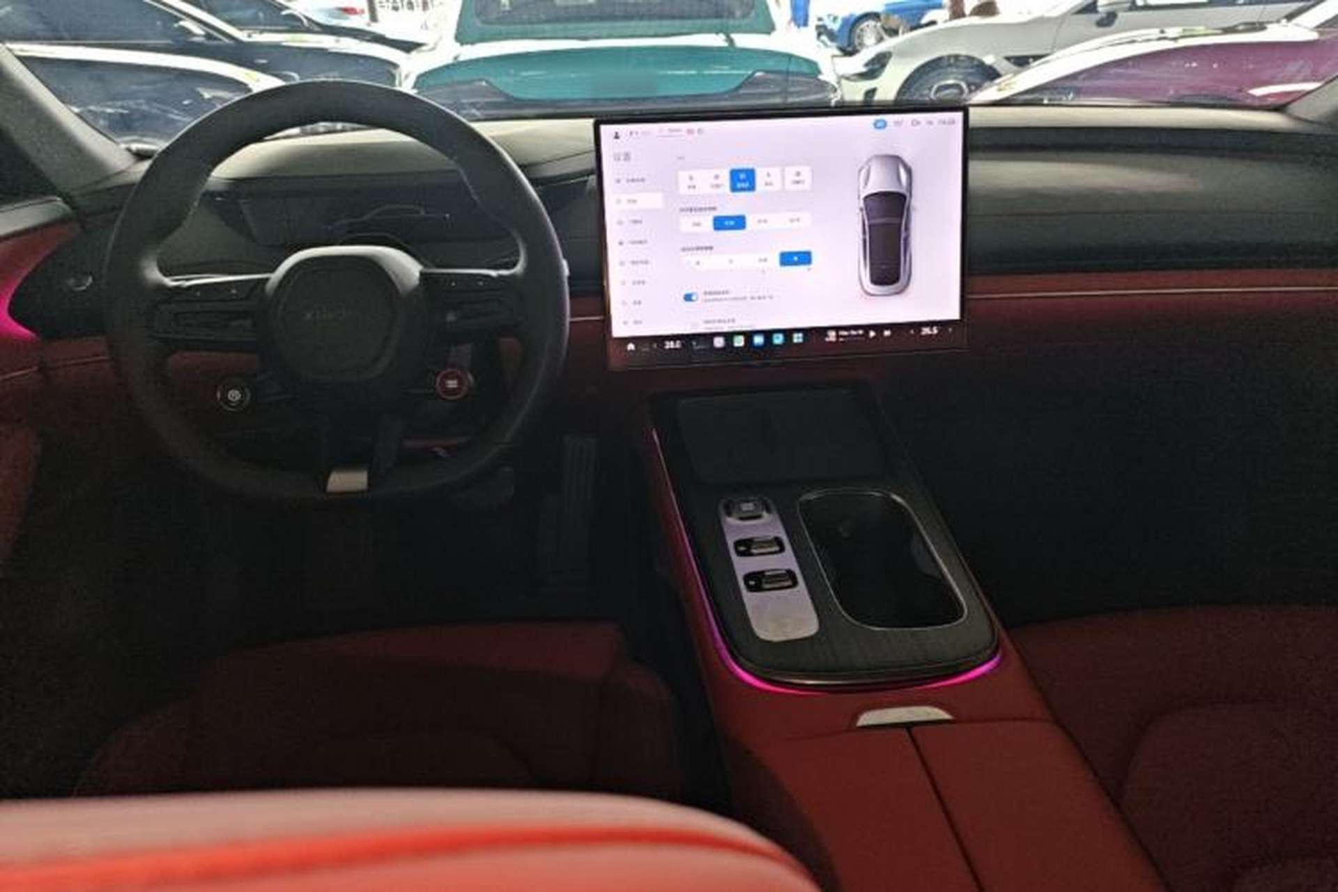 Used Xiaomi Auto SU7 2024 Rear-Drive Long-Range Intelligent Driving Version Center Console