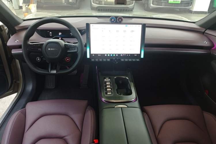 Used Xiaomi Auto SU7 2024 Rear-Drive Ultra-Long Range Advanced Pro-Level Intelligent Driving Version Center Console