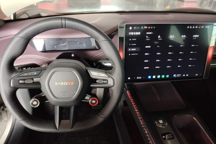 Used Xiaomi Auto SU7 2024 Rear-Drive Long-Range Intelligent Driving Version Center Console
