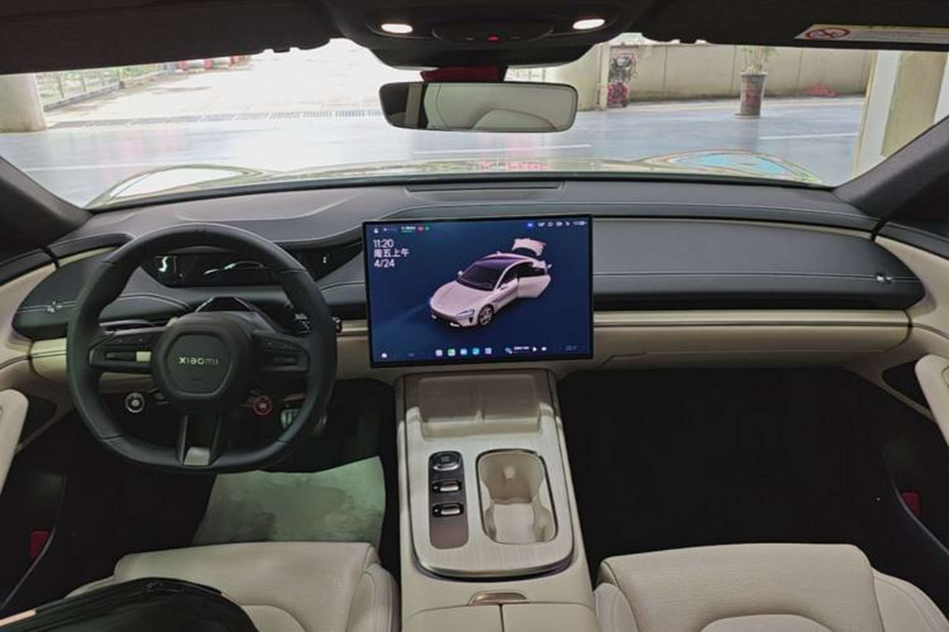 Used Xiaomi Auto SU7 2024 Rear-Drive Long-Range Intelligent Driving Version Center Console