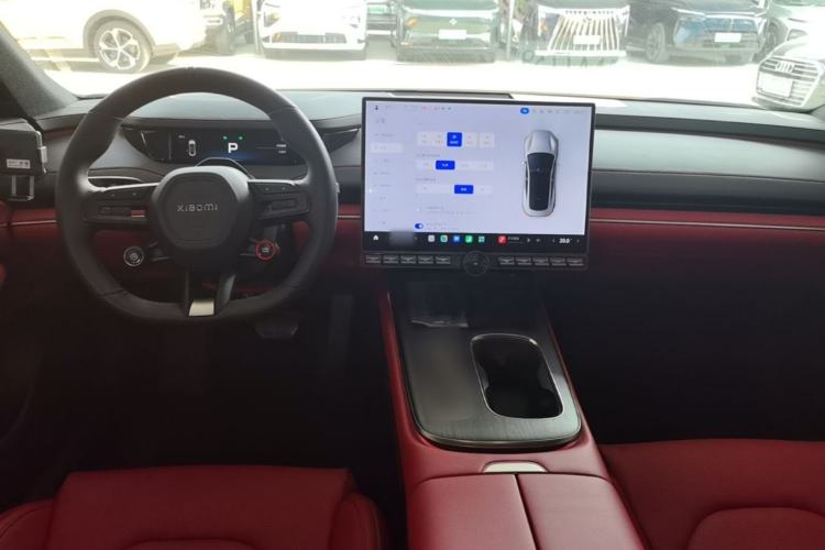Used Xiaomi Auto SU7 2024 Rear-Drive Ultra-Long Range Advanced Pro-Level Intelligent Driving Version Center Console