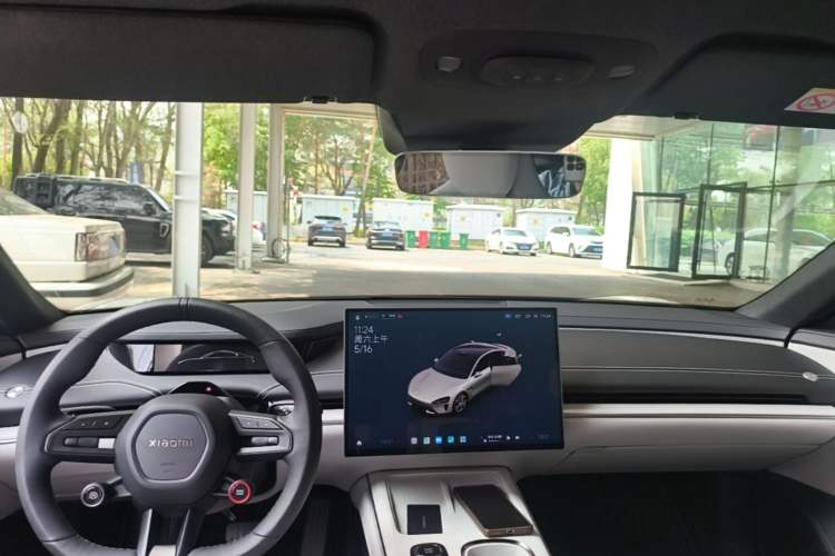 Used Xiaomi Auto SU7 2024 Rear-Drive Ultra-Long Range Advanced Pro-Level Intelligent Driving Version Center Console