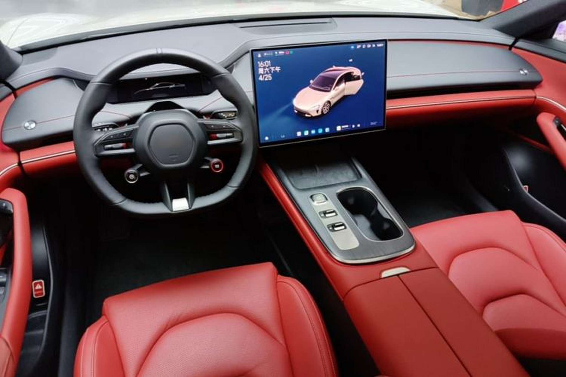 Used Xiaomi Auto SU7 2024 Rear-Drive Long-Range Intelligent Driving Version Center Console