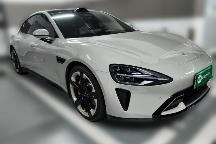 Used Xiaomi Auto SU7 2024 Four-Wheel Drive Ultra-Long Range Advanced Intelligent Driving Max Edition Front Right 45 Deg