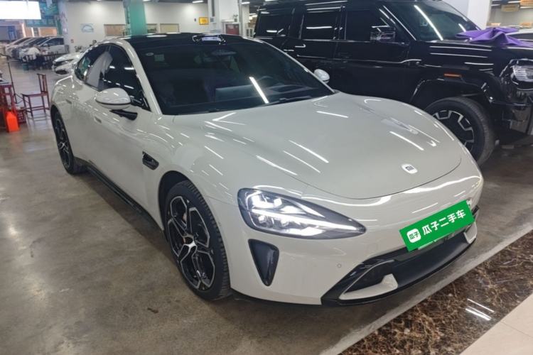 Used Xiaomi Auto SU7 2024 Four-Wheel Drive Ultra-Long Range Advanced Intelligent Driving Max Edition Front Right 45 Deg
