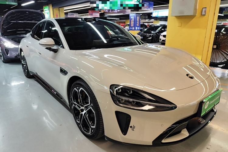 Used Xiaomi Auto SU7 2024 Four-Wheel Drive Ultra-Long Range Advanced Intelligent Driving Max Edition Front Right 45 Deg