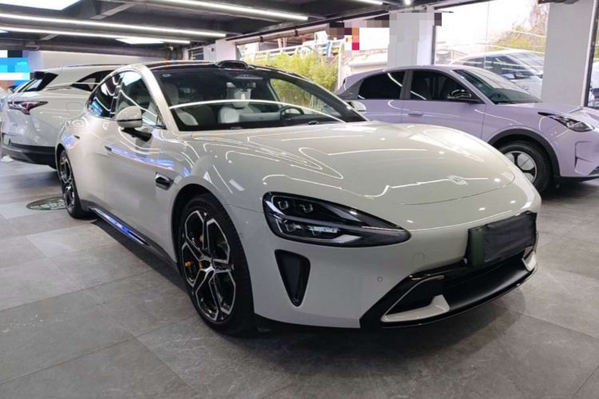 Used Xiaomi Auto SU7 2024 Rear-Drive Ultra-Long Range Advanced Pro-Level Intelligent Driving Version Front Right 45 Deg