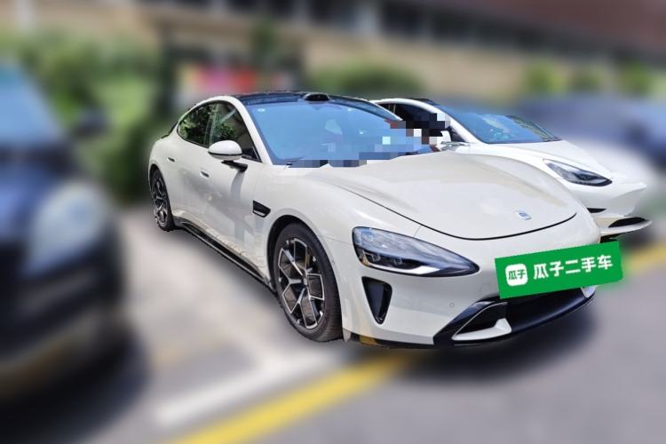 Used Xiaomi Auto SU7 2024 Four-Wheel Drive Ultra-Long Range Advanced Intelligent Driving Max Edition Front Right 45 Deg