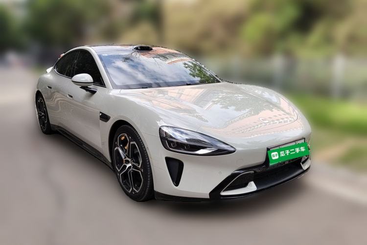 Used Xiaomi Auto SU7 2024 Four-Wheel Drive Ultra-Long Range Advanced Intelligent Driving Max Edition Front Right 45 Deg