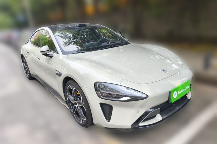 Used Xiaomi Auto SU7 2024 Four-Wheel Drive Ultra-Long Range Advanced Intelligent Driving Max Edition Front Right 45 Deg