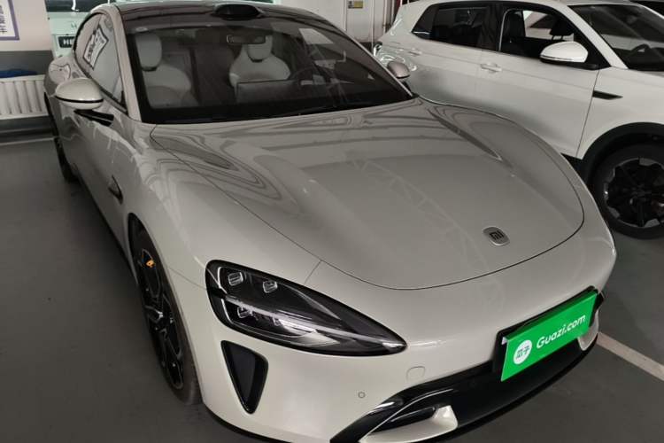 Used Xiaomi Auto SU7 2024 Rear-Drive Ultra-Long Range Advanced Pro-Level Intelligent Driving Version Front Right 45 Deg