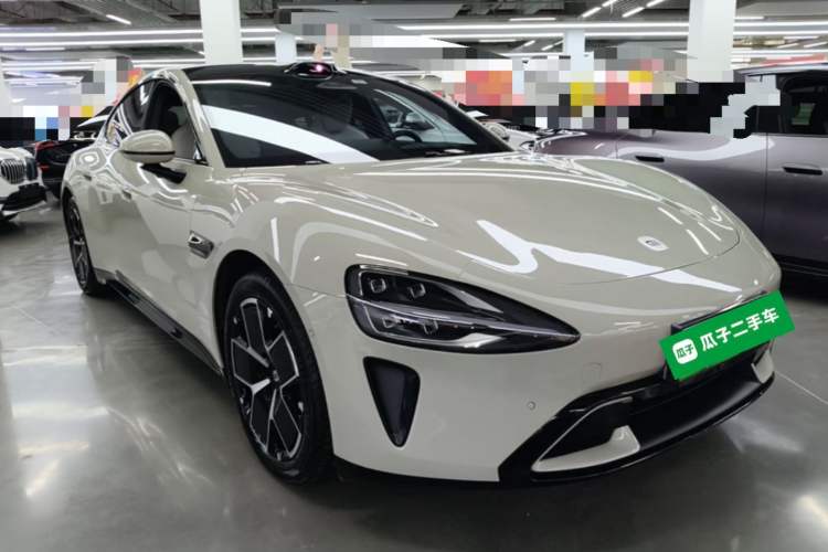 Used Xiaomi Auto SU7 2024 Rear-Drive Ultra-Long Range Advanced Pro-Level Intelligent Driving Version Front Right 45 Deg