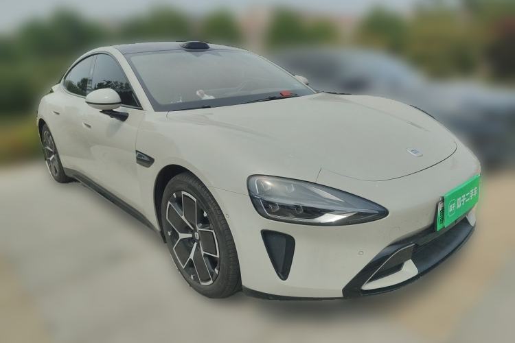 Used Xiaomi Auto SU7 2024 Rear-Drive Ultra-Long Range Advanced Pro-Level Intelligent Driving Version Front Right 45 Deg