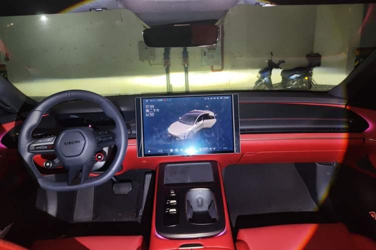 Used Xiaomi Auto SU7 2024 Rear-Drive Long-Range Intelligent Driving Version Headliner