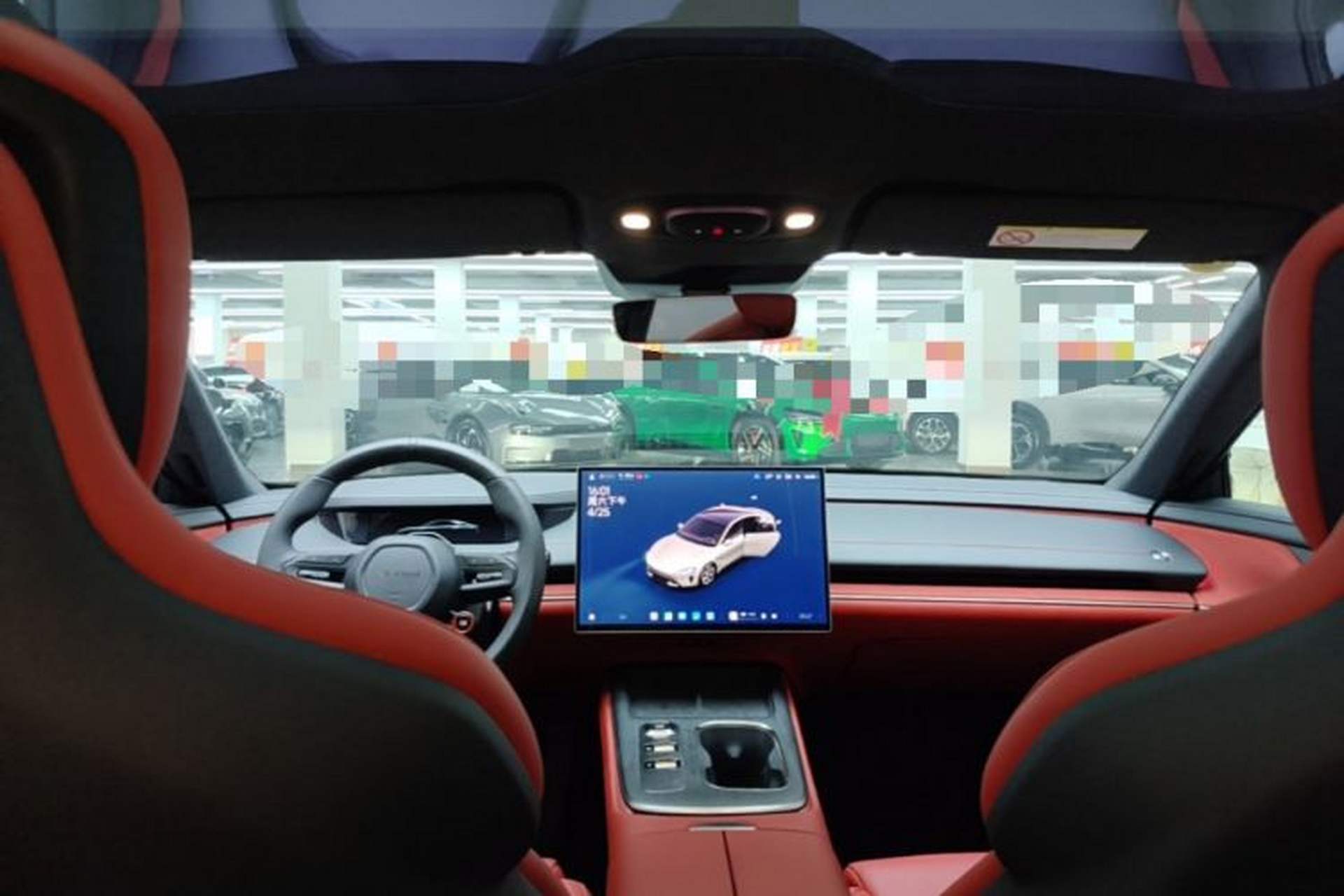 Used Xiaomi Auto SU7 2024 Rear-Drive Long-Range Intelligent Driving Version Headliner