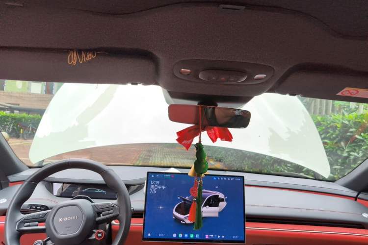 Used Xiaomi Auto SU7 2024 Rear-Drive Long-Range Intelligent Driving Version Headliner