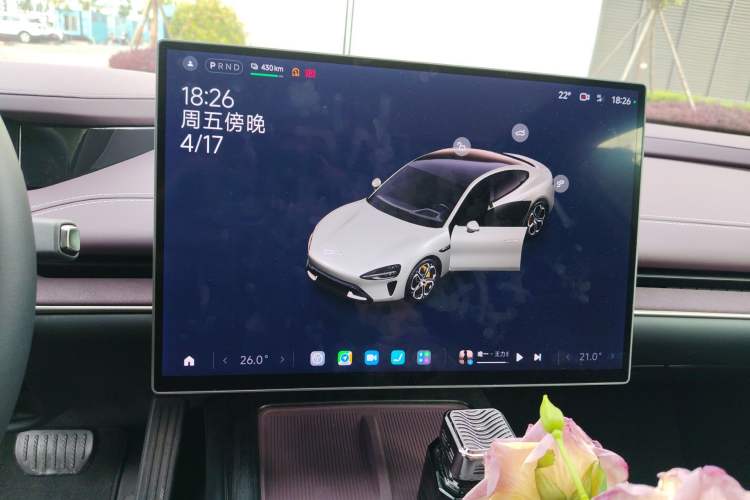 Used Xiaomi Auto SU7 2024 Rear-Drive Long-Range Intelligent Driving Version Instrument Cluster