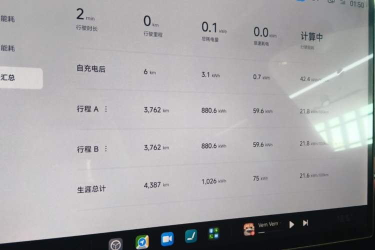 Used Xiaomi Auto SU7 2024 Four-Wheel Drive Ultra-Long Range Advanced Intelligent Driving Max Edition Instrument Cluster