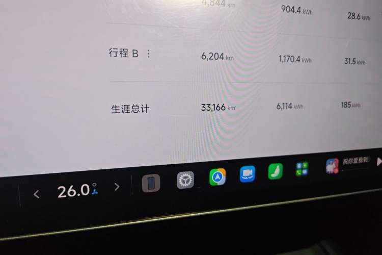 Used Xiaomi Auto SU7 2024 Four-Wheel Drive Ultra-Long Range Advanced Intelligent Driving Max Edition Odometer Close Up