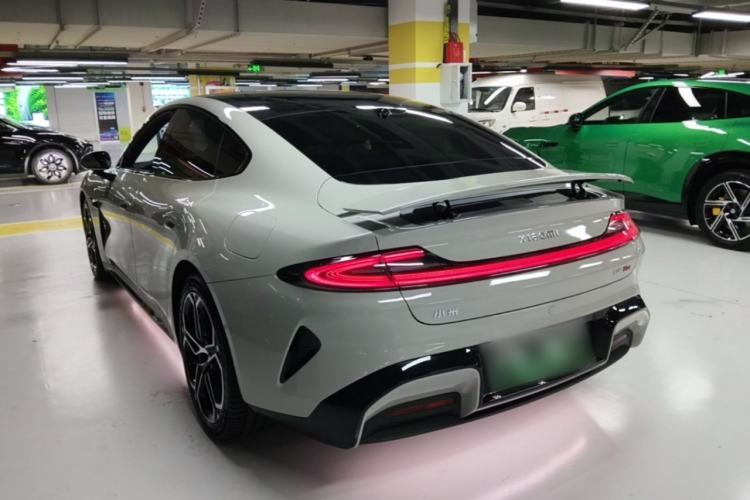 Used Xiaomi Auto SU7 2024 Four-Wheel Drive Ultra-Long Range Advanced Intelligent Driving Max Edition Rear Left 45 Deg