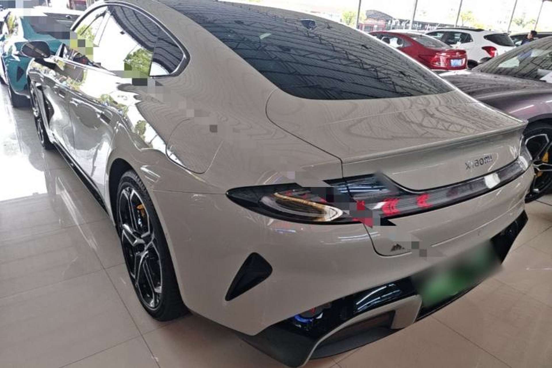 Used Xiaomi Auto SU7 2024 Rear-Drive Long-Range Intelligent Driving Version Rear Left 45 Deg