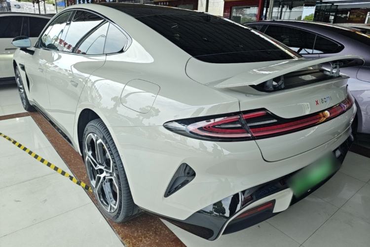Used Xiaomi Auto SU7 2024 Four-Wheel Drive Ultra-Long Range Advanced Intelligent Driving Max Edition Rear Left 45 Deg