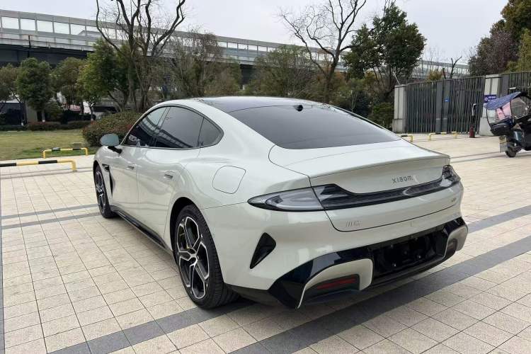 Used Xiaomi Auto SU7 2024 Rear-Drive Ultra-Long Range Advanced Pro-Level Intelligent Driving Version Rear Left 45 Deg