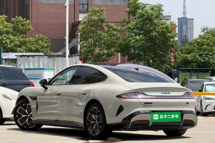 Used Xiaomi Auto SU7 2024 Rear-Drive Long-Range Intelligent Driving Version Rear Left 45 Deg