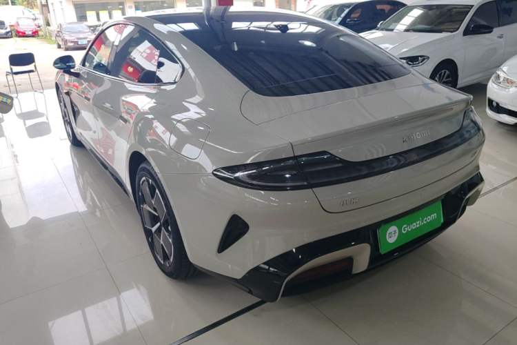 Used Xiaomi Auto SU7 2024 Rear-Drive Ultra-Long Range Advanced Pro-Level Intelligent Driving Version Rear Left 45 Deg