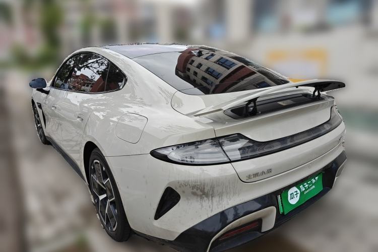 Used Xiaomi Auto SU7 2024 Rear-Drive Ultra-Long Range Advanced Pro-Level Intelligent Driving Version Rear Left 45 Deg