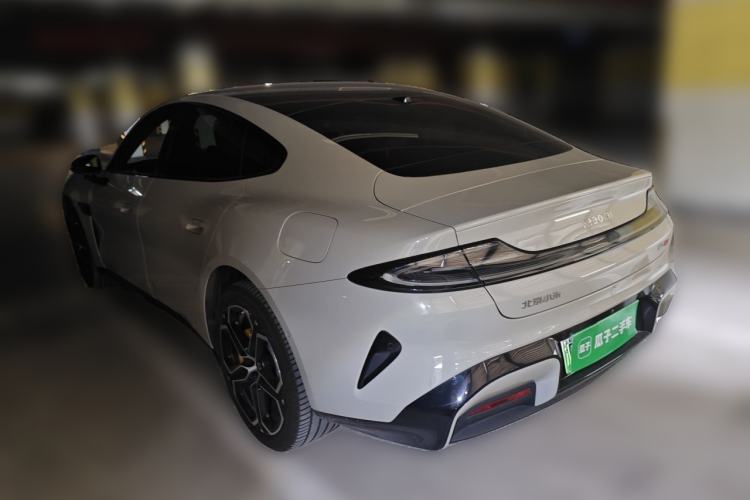 Used Xiaomi Auto SU7 2024 Four-Wheel Drive Ultra-Long Range Advanced Intelligent Driving Max Edition Rear Left 45 Deg