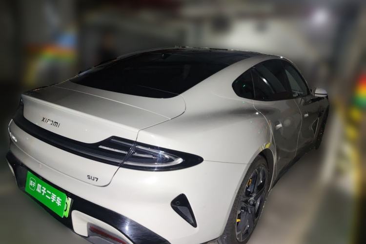 Used Xiaomi Auto SU7 2024 Rear-Drive Long-Range Intelligent Driving Version Rear Right 45 Deg
