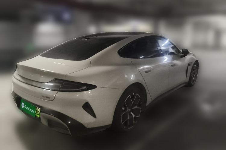 Used Xiaomi Auto SU7 2024 Four-Wheel Drive Ultra-Long Range Advanced Intelligent Driving Max Edition Rear Right 45 Deg