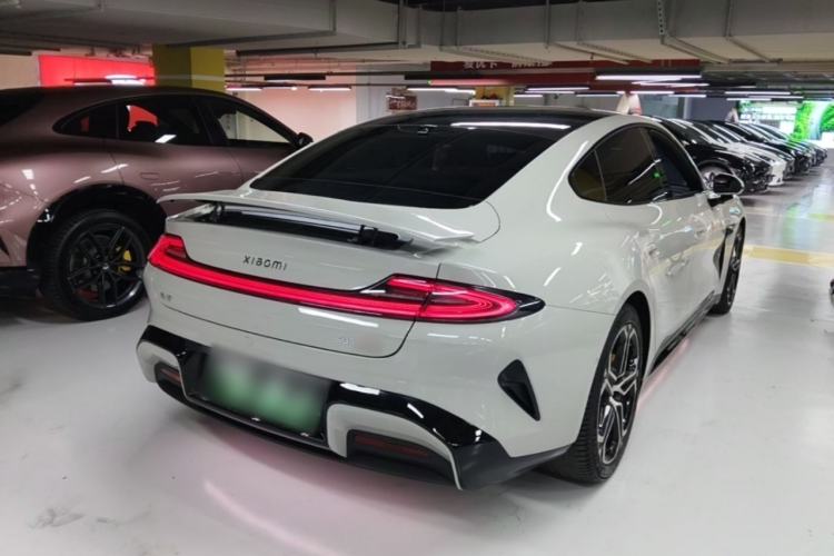 Used Xiaomi Auto SU7 2024 Four-Wheel Drive Ultra-Long Range Advanced Intelligent Driving Max Edition Rear Right 45 Deg