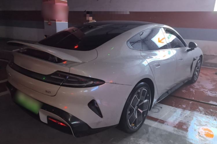 Used Xiaomi Auto SU7 2024 Rear-Drive Ultra-Long Range Advanced Pro-Level Intelligent Driving Version Rear Right 45 Deg