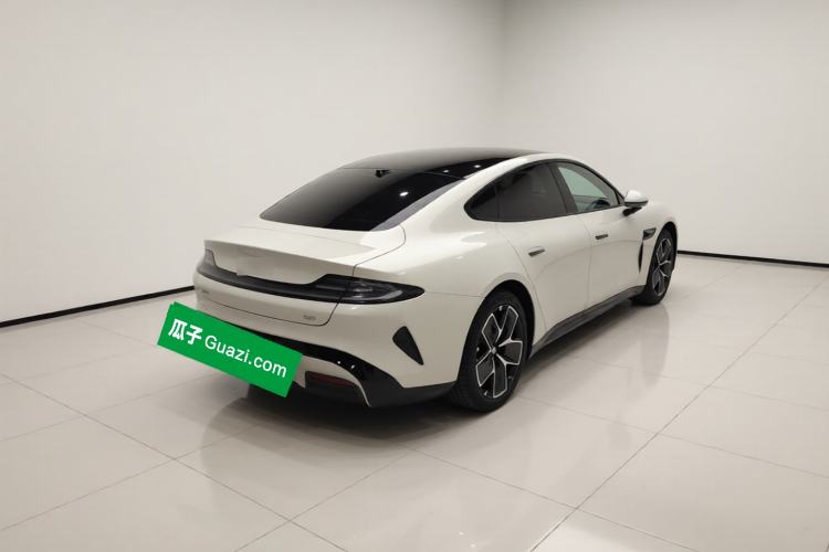 Used Xiaomi Auto SU7 2024 Rear-Drive Ultra-Long Range Advanced Pro-Level Intelligent Driving Version Rear Right 45 Deg