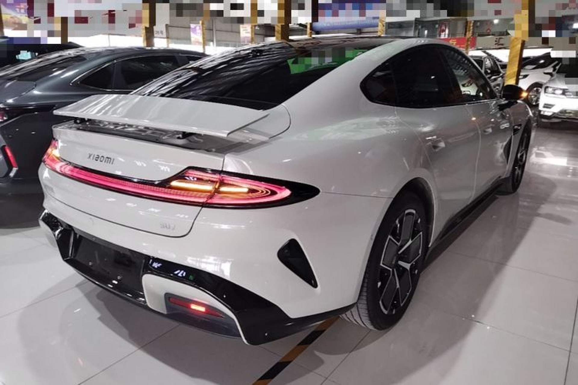 Used Xiaomi Auto SU7 2024 Rear-Drive Long-Range Intelligent Driving Version Rear Right 45 Deg