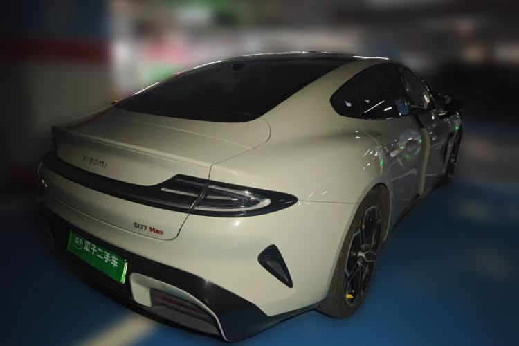 Used Xiaomi Auto SU7 2024 Four-Wheel Drive Ultra-Long Range Advanced Intelligent Driving Max Edition Rear Right 45 Deg