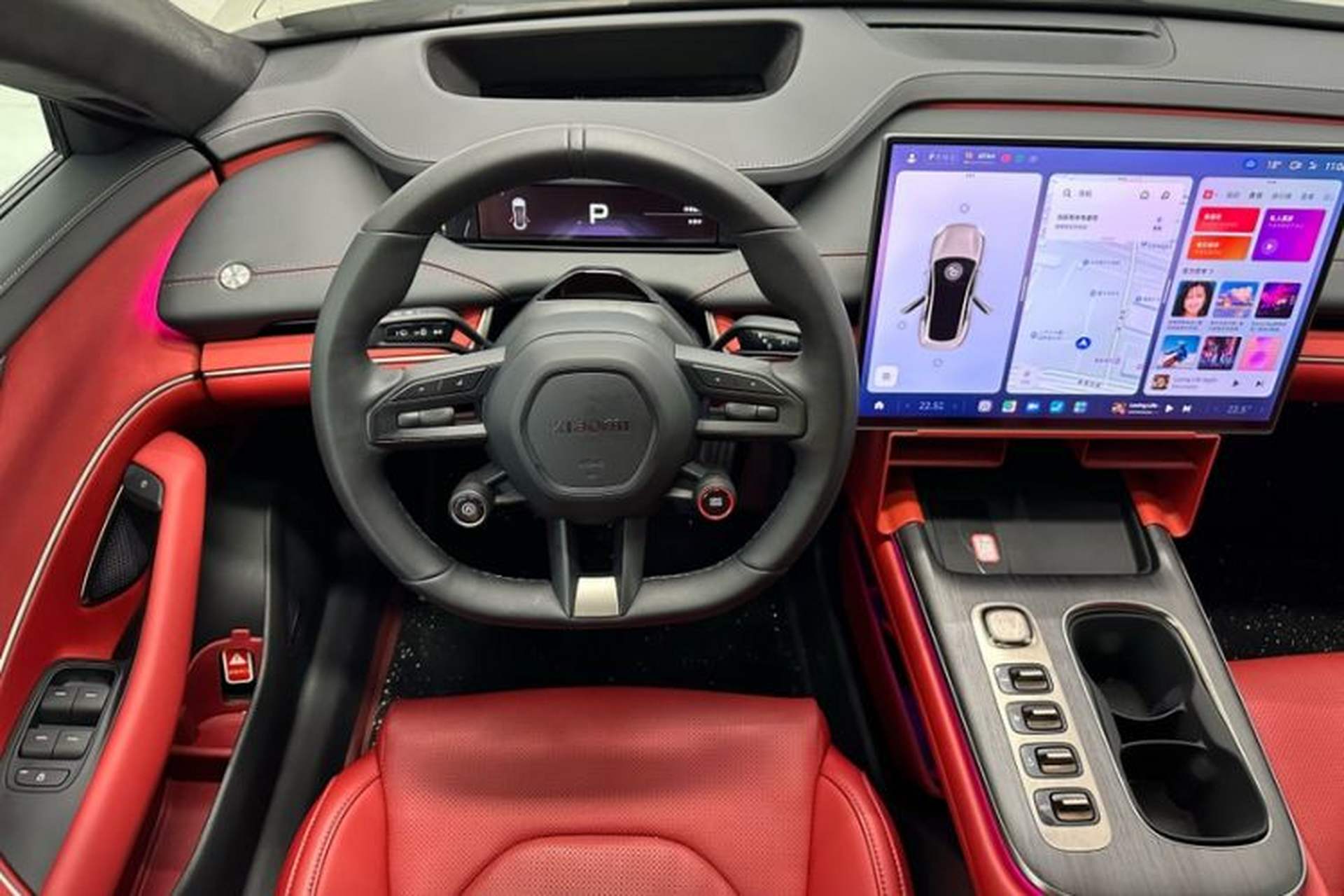 Used Xiaomi Auto SU7 2024 Four-Wheel Drive Ultra-Long Range Advanced Intelligent Driving Max Edition Steering Wheel