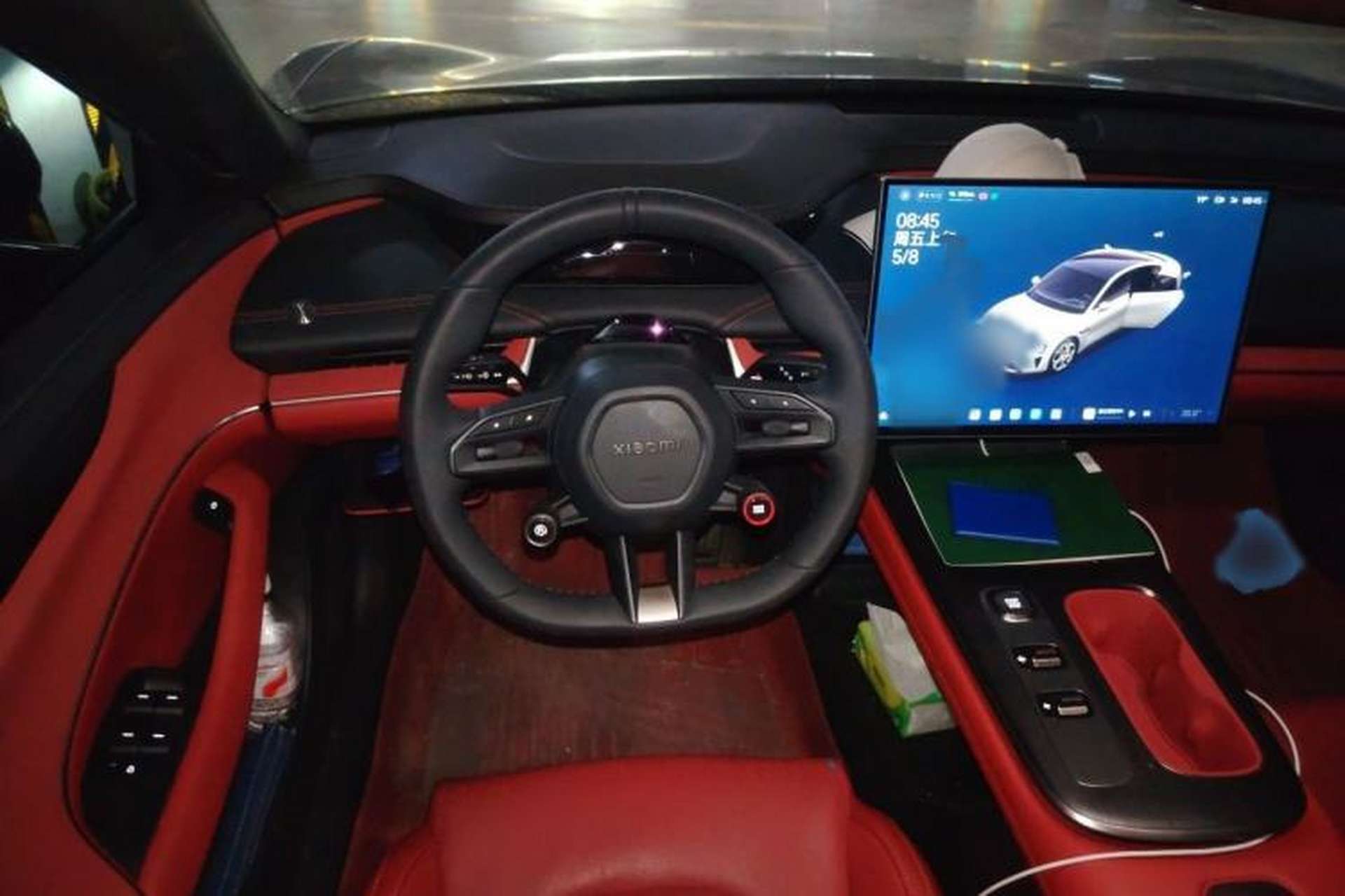 Used Xiaomi Auto SU7 2024 Rear-Drive Long-Range Intelligent Driving Version Steering Wheel